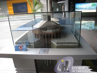 桥墩地基展示